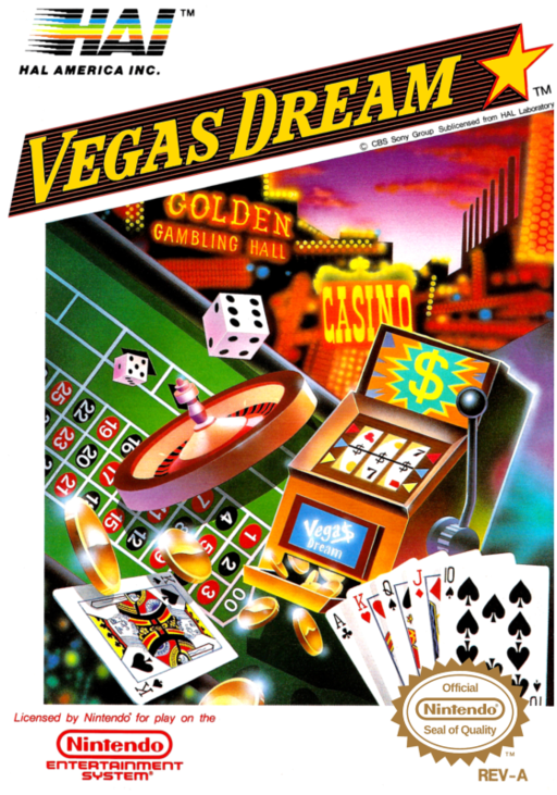 Vegas Dream (USA) box art